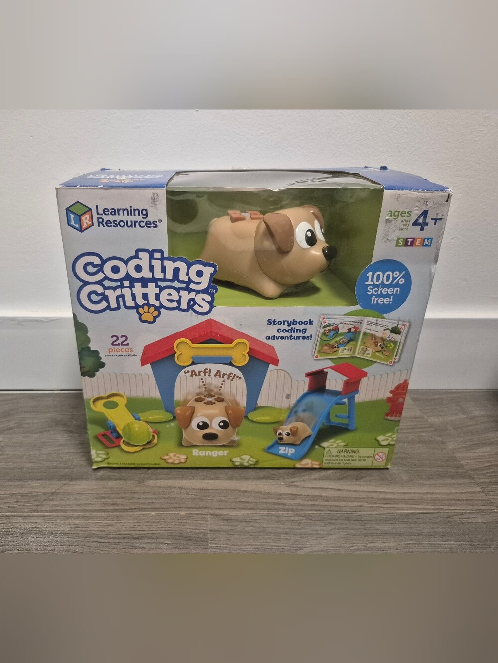 Learning Resources Coding Critters Ranger & Zip screen-free interactive STEM toy